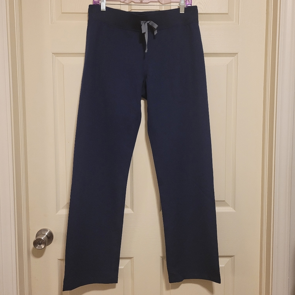 NWT Figs Women Pants Straight Leg Small Navy Blue